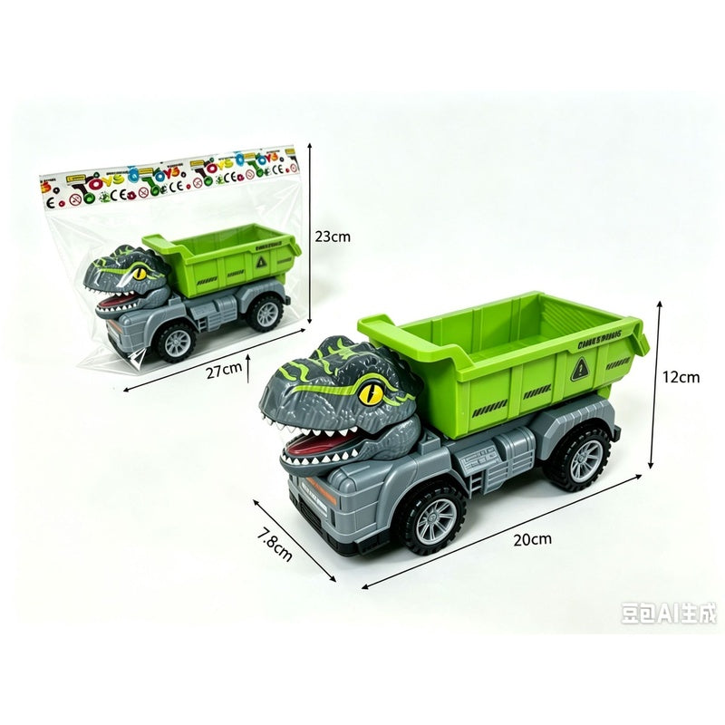 Children's Toy Alloy Excavator Dump Crane Car Model Bulldozer Boys' Truck Engineering Vehicle