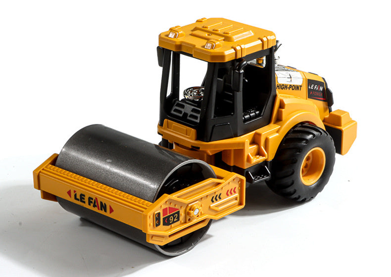 Children's Toy Alloy Excavator Dump Crane Car Model Bulldozer Boys' Truck Engineering Vehicle