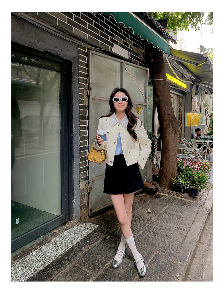 Weiwei Girl 173-1 French Mary Jane for Women One-Strap Chunky Heel Single Shoes Fairy Style Silver High Heels