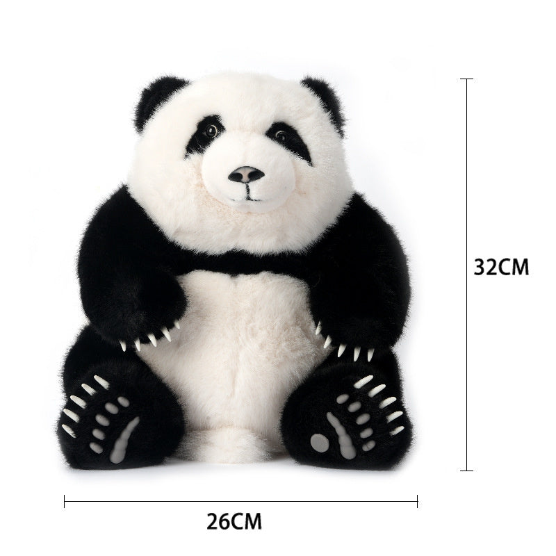 AI-powered smart children's toys, realistic panda plush doll, educational toy for kids, direct from the manufacturer
