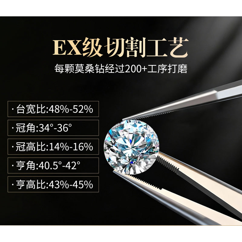 S925 sterling silver, moissanite, Cupid's Arrow necklace, niche design, clavicle chain, high-end, lightweight luxury jewelry for women