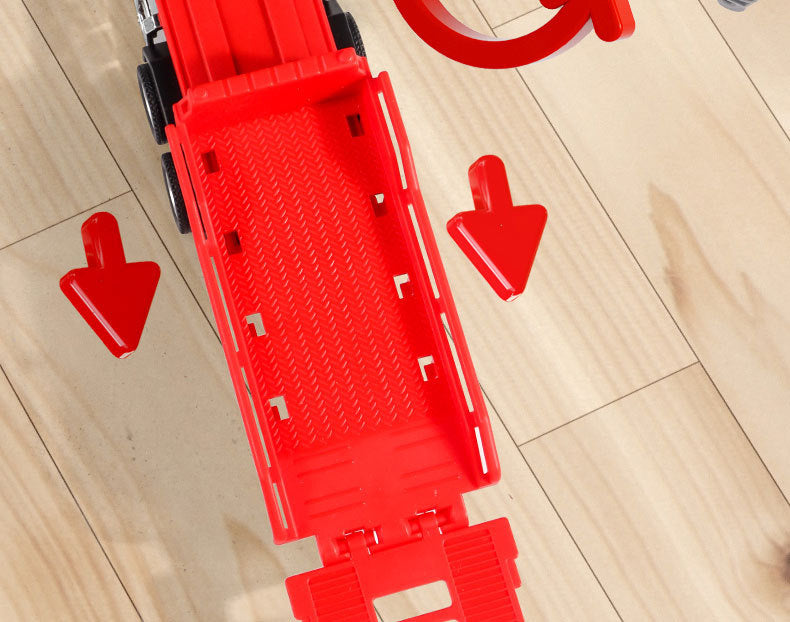 Children's Toy Alloy Excavator Dump Crane Car Model Bulldozer Boys' Truck Engineering Vehicle